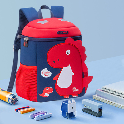 Рюкзак мультфильма Mochila детского сада динозавра малыша 3D милый для девушек мальчиков