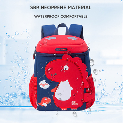 Рюкзак мультфильма Mochila детского сада динозавра малыша 3D милый для девушек мальчиков