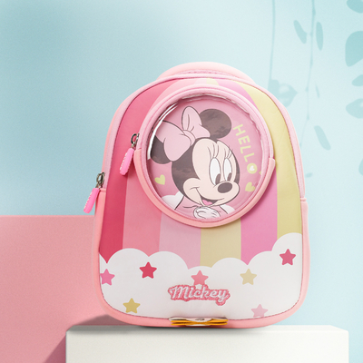 Дети Минни Mickey водоустойчивые укладывают рюкзак Mochila детей детского сада Дисней анти- потерянное