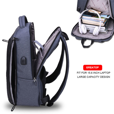 Коллеж людей ноутбука укладывает рюкзак похищение Daypacks USB 15,6 дюймов анти-