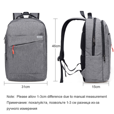 Многофункциональный рюкзак холста 15,6 женщин людей рюкзака ноутбука дюйма винтажный случайный