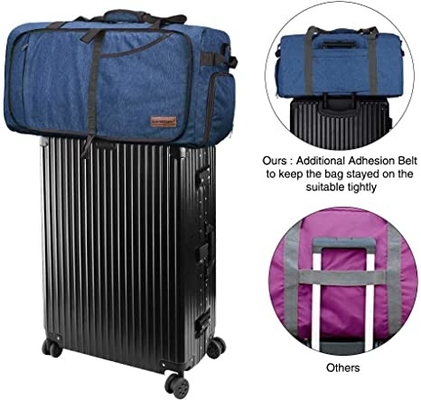 сумка Weekender Duffel перемещения 65l складная для разрыва женщин людей водоустойчивого устойчивого