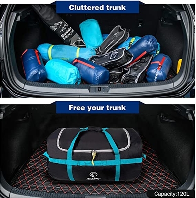 Складная сумка Duffle с колесами 85l 120l 140l 1680d Оксфордом складным