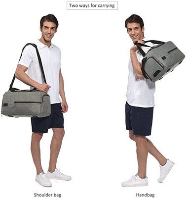 Сумки Duffle спорт Weekender водостойкие с отсеком ботинка