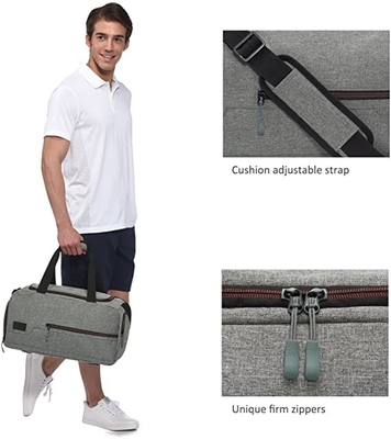 Сумки Duffle спорт Weekender водостойкие с отсеком ботинка