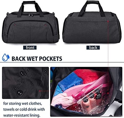 Сумки Duffle большие водоустойчивые плавая с сумкой Weekender отсека ботинок ночной