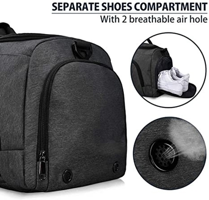 Сумки Duffle большие водоустойчивые плавая с сумкой Weekender отсека ботинок ночной