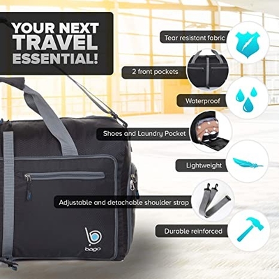 Складной рюкзак Duffel сумки Duffle 60l спорт для легковеса людей женщин водоустойчивого