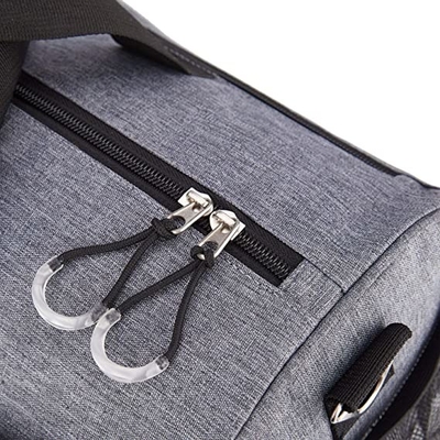 Спортзал полиэстера Оксфорда резвится сумки Duffle с влажным карманом