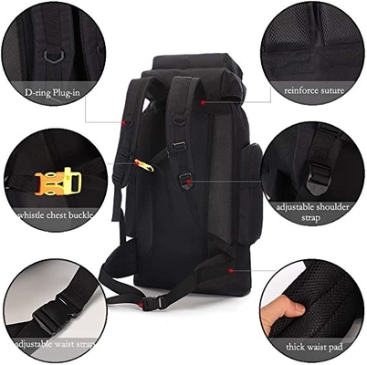 располагаясь лагерем перемещение Daypack рюкзака Molle рюкзака 70l водоустойчивое