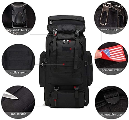 располагаясь лагерем перемещение Daypack рюкзака Molle рюкзака 70l водоустойчивое