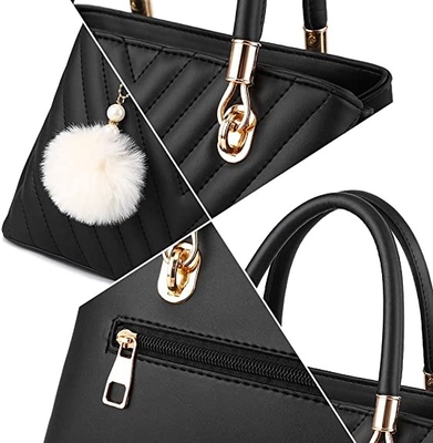 Satchel ручки роскошной сумки кожаных женщин Pu моды верхний